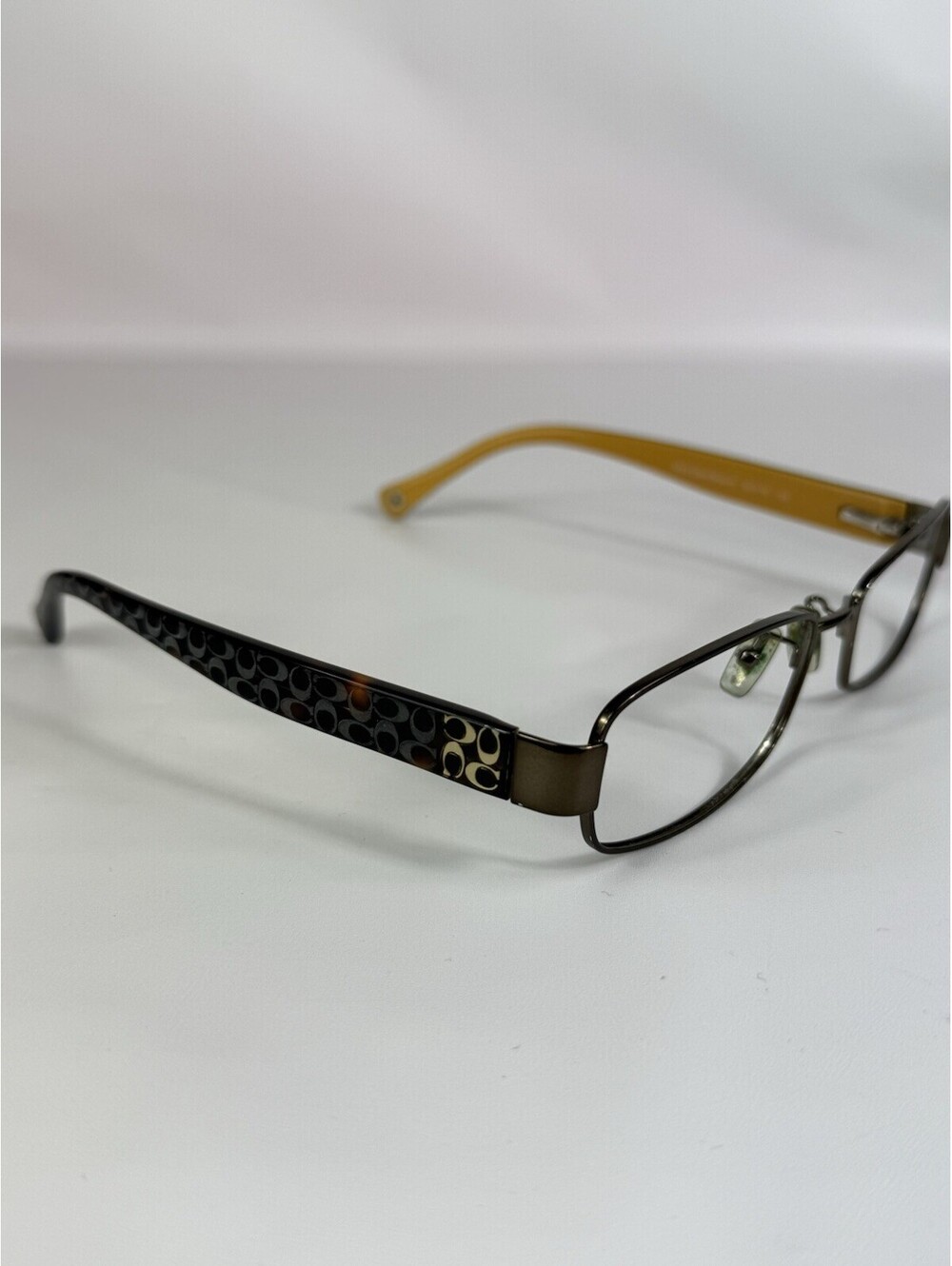 Coach HC5001 (Taryn) 9023 Eyeglasses Dark Brown Rectangle Frame 52-16-135